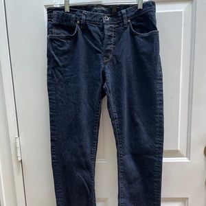 John Varvatos 31R Jeans. Button Fly.